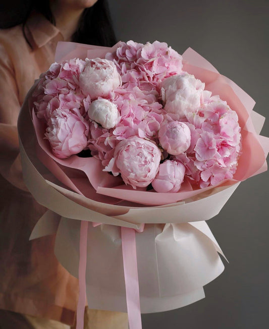 Hydrangea&Peony Bouquet