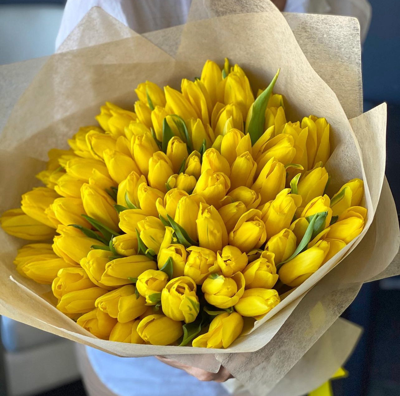 Yellow Tulips Bouquet